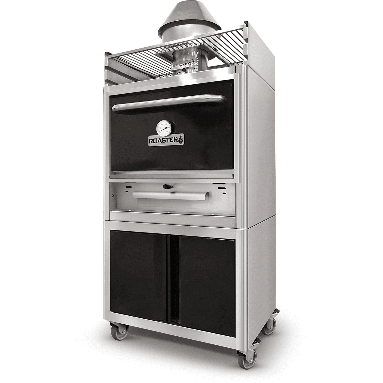 ΦΟΥΡΝΟΣ ΚΑΡΒΟΥΝΟΥ 765X510X1910MM ROC54 ROASTER