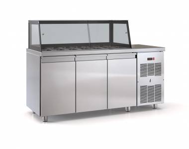 ΨΥΓΕΙΟ ΣΑΛΑΤΩΝ ΜΕ 3 ΠΟΡΤΕΣ 175Χ70Χ130 ID