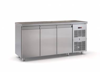 ΨΥΓΕΙΟ ΠΙΤΣΑΣ ΜΕ ΓΡΑΝΙΤΗ ΜΕ 3 ΠΟΡΤΕΣ 180X75X140 ID