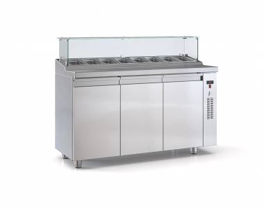 ΨΥΓΕΙΟ SALADETTE 3 ΠΟΡΤΕΣ ΜΕ ΠΑΝΕΛ ΔΕΞΙΑ 150X70X126 ID