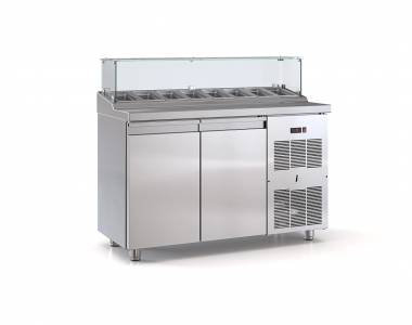 ΨΥΓΕΙΟ ΣΑΛΑΤΩΝ ΜΕ 2 ΠΟΡΤΕΣ 130Χ70Χ126 ID