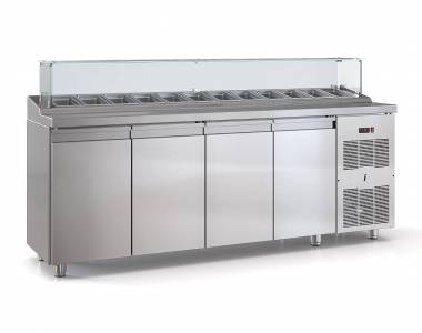 ΨΥΓΕΙΟ ΣΑΛΑΤΩΝ ΜΕ 4 ΠΟΡΤΕΣ 220X70X126 ID