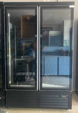 ΒΙΤΡΙΝΑ ΑΝΑΨΥΚΤΙΚΩΝ ΔΙΠΛΗ 125Χ68Χ203CM STAFINOX